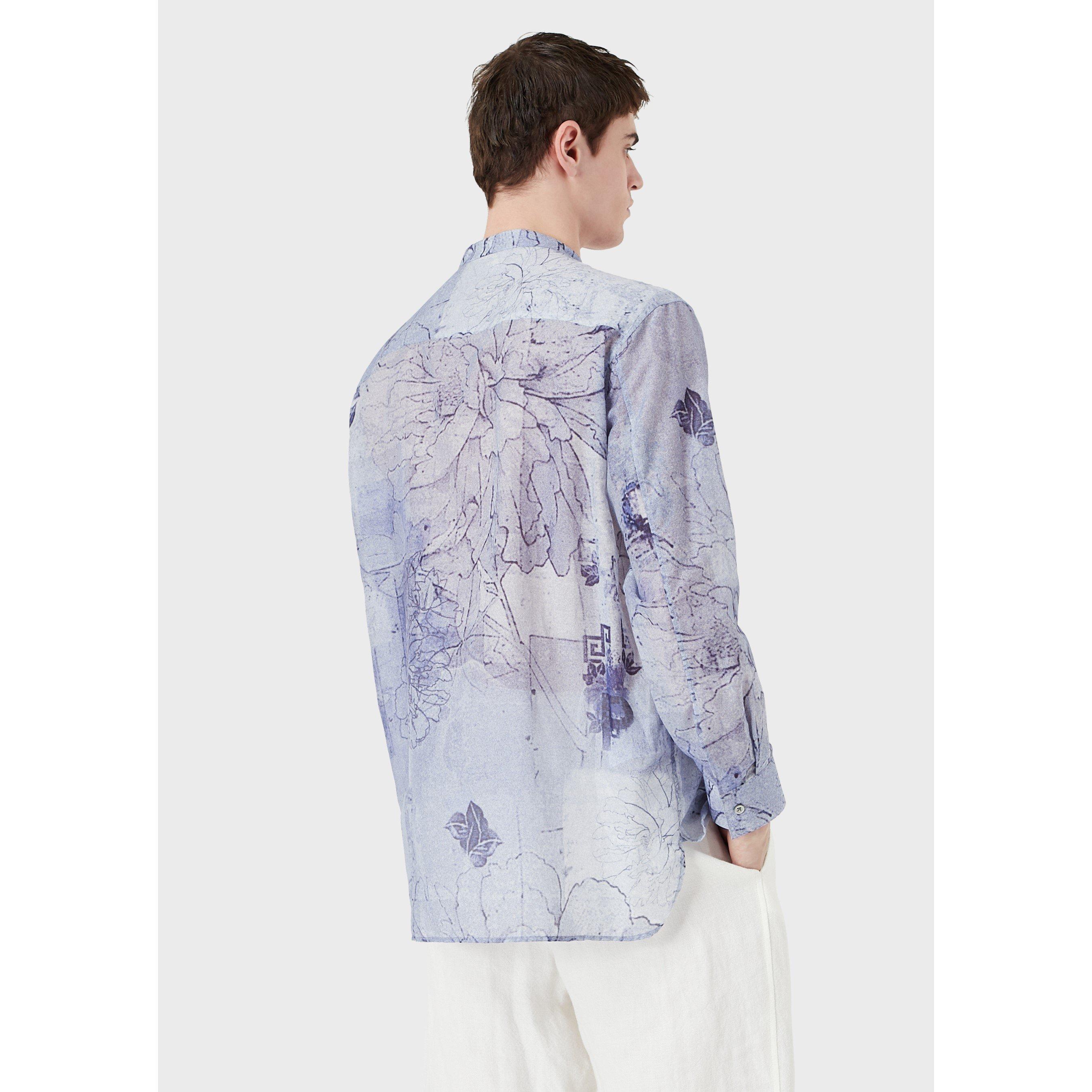 Emporio Armani Floral Print Shirt