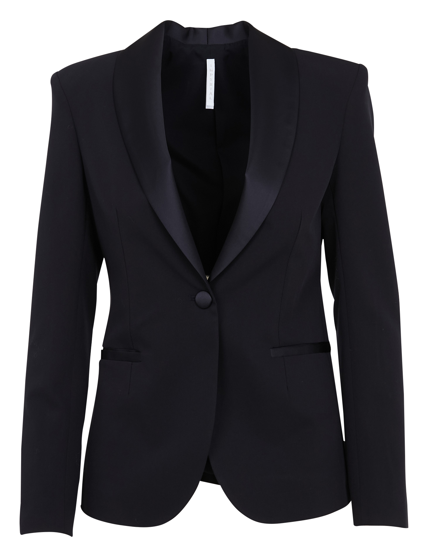 Veste de tailleur cintrée| Bleu