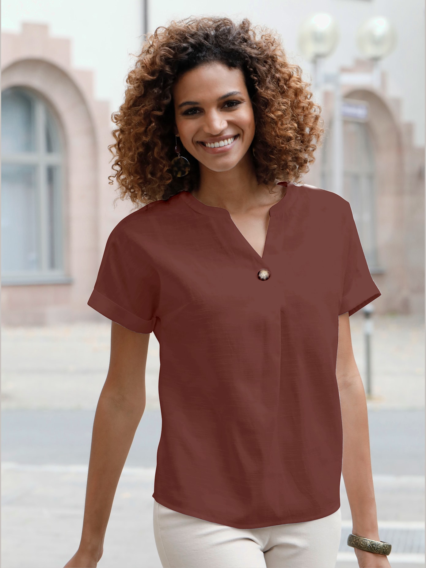 Chemisier 55% coton
