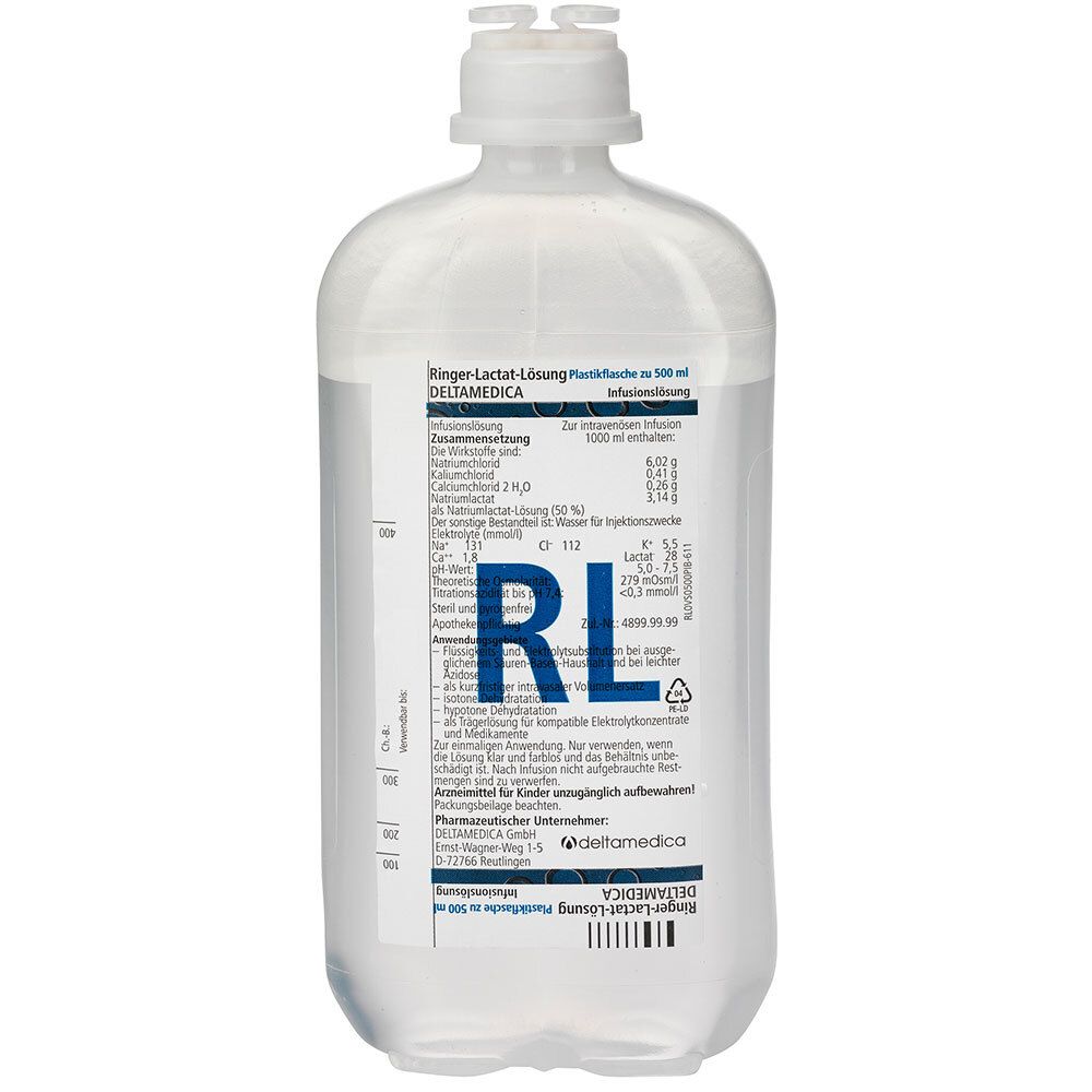 Ringer Lactat Loesung Plastik