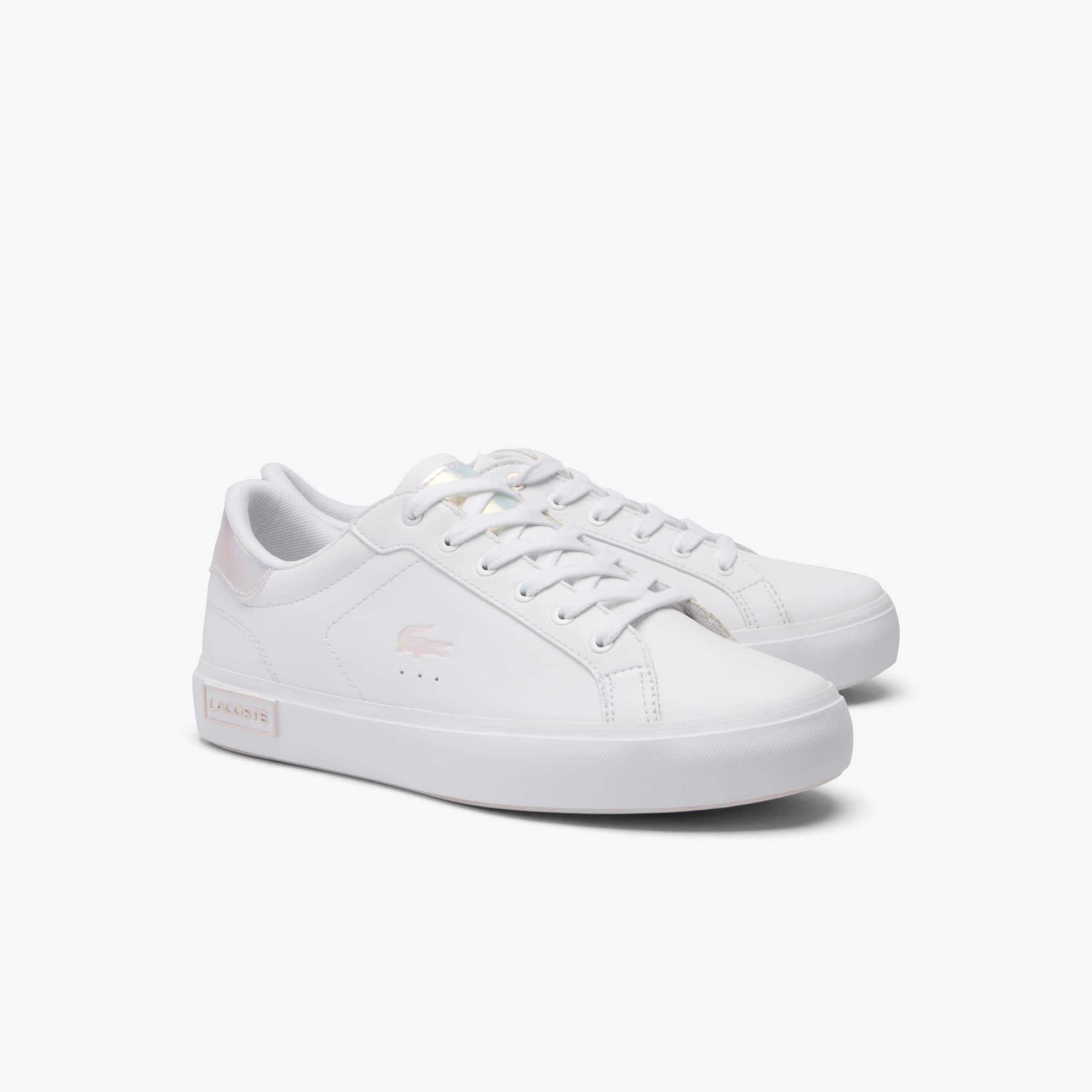 Sneakers Powercourt junior Sneakers - Blanc - Lacoste - Enfant