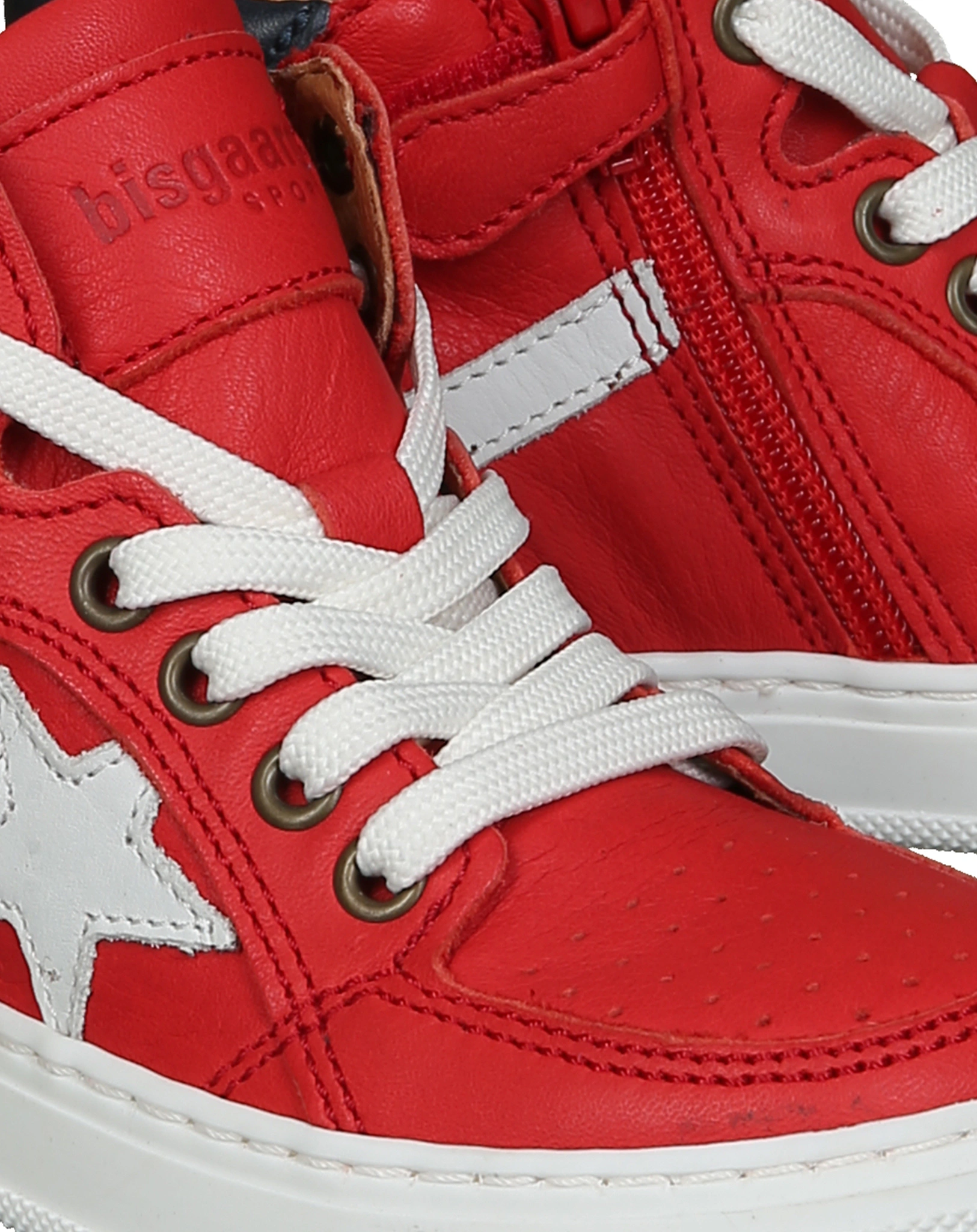 Sneaker ISAK halbhoch in red