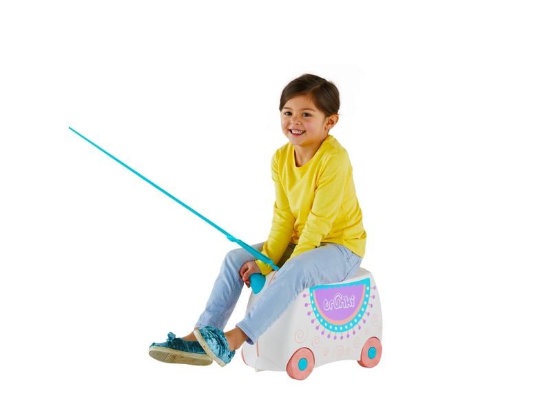 Trunki Reisetrolley Lola Llama Hellgrau Reisekoffer für Kinder