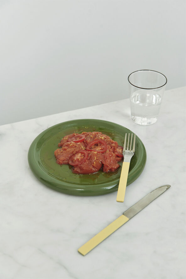 Hay Barro Plate-Set of 2-Ø18-Green