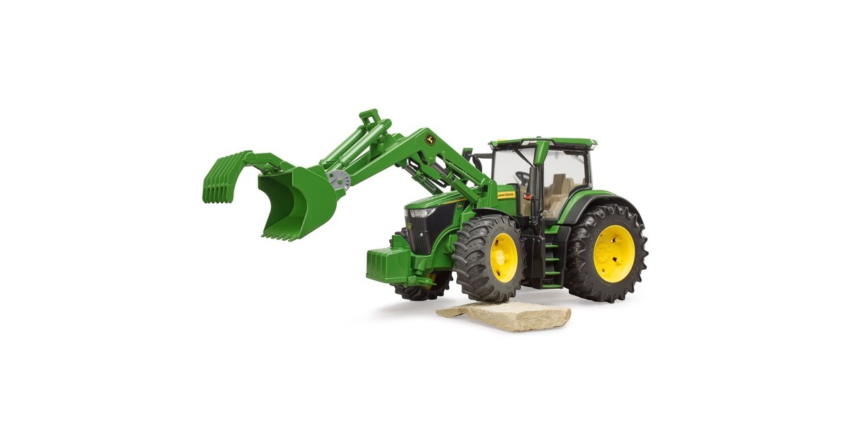 bruderJohn Deere 7R 350 met Frontlader Modelvoertuig  (03151)