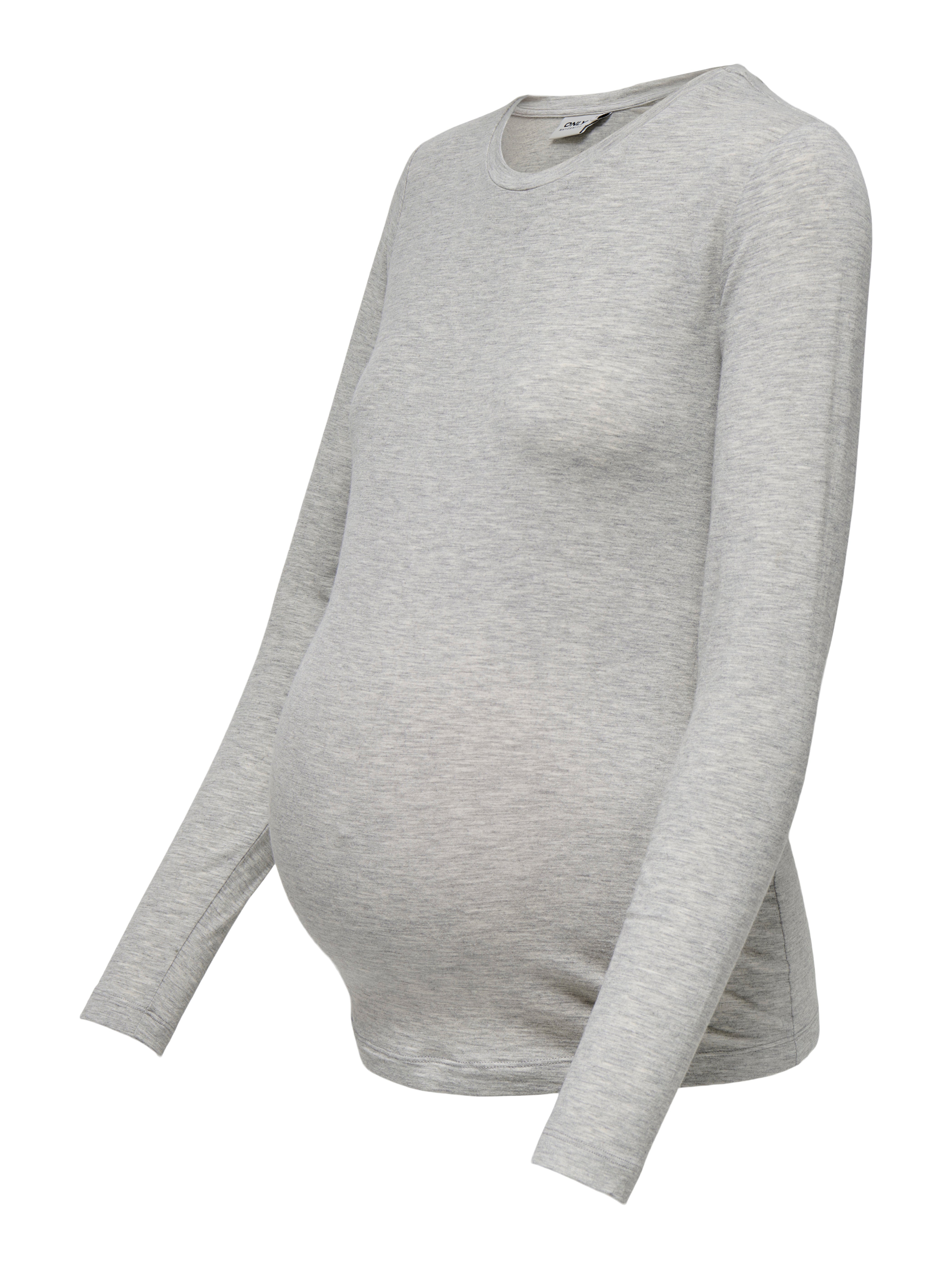 OLMSIGRID Top Light Grey Melange