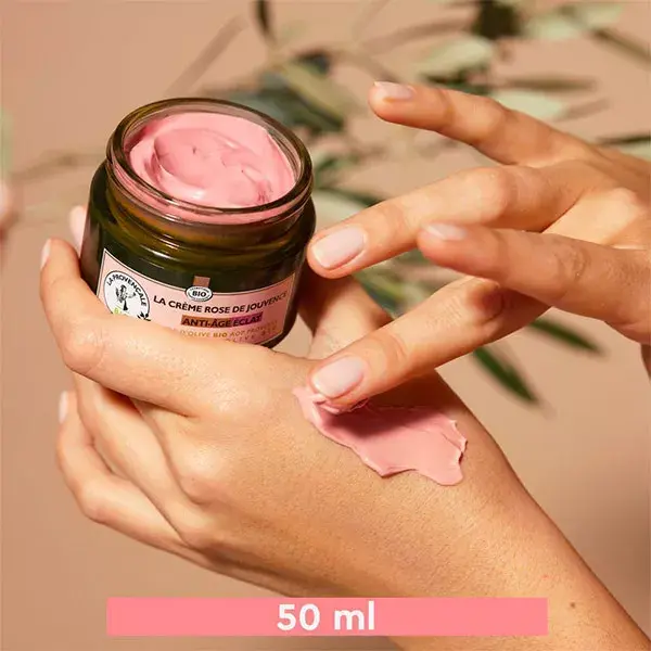 La Provençale Jouvence Creme Rosa Antienvelhecimento Orgânico 50ml