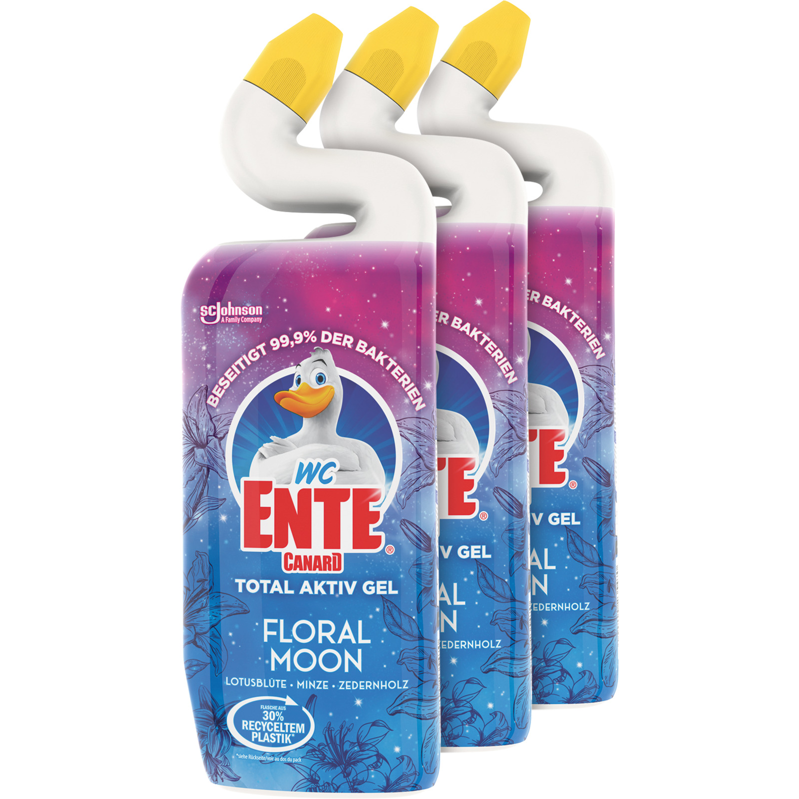 WC Ente Gel Floral Moon 3x750ml