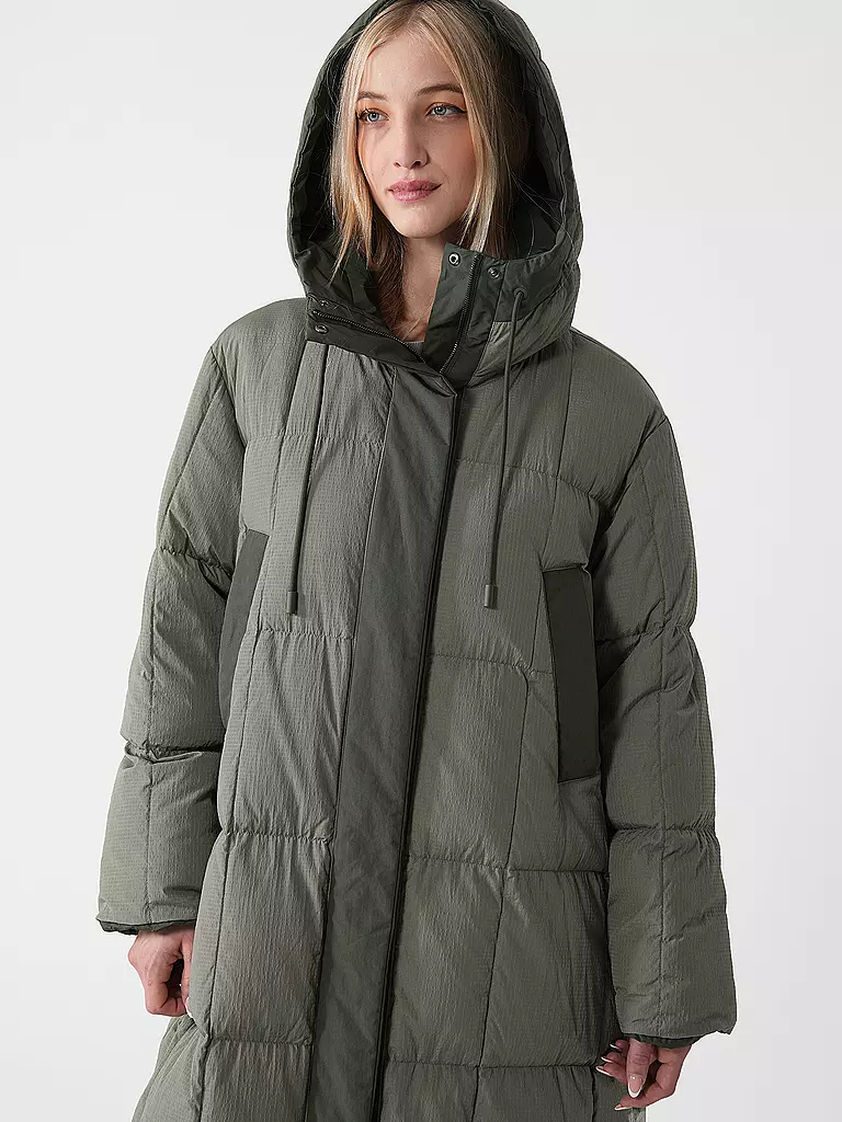 WEEKEND MAX MARA Daunensteppmantel USSITA grün