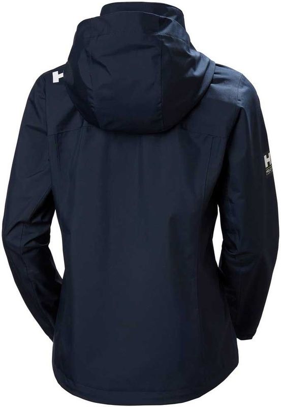 Helly Hansen - Women's Crew Hooded Sailing Jacket 2.0 - Jack - Zwart - Polyester