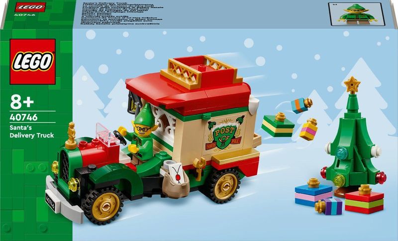 LEGO Kerst 40746 - Bezorgtruck van de kerstman