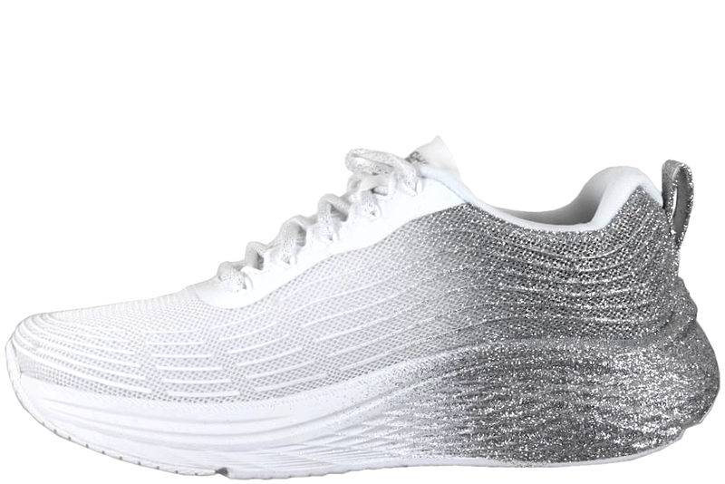 SKECHERS MAX CUSHIONING ELITE 2.0 ALVA SILVER SNEAKER