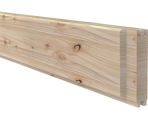Osmo plank voor Forsdal 45 UV geluidsisolerende schutting, 4,5 x 14,6 x 205 cm, lariks