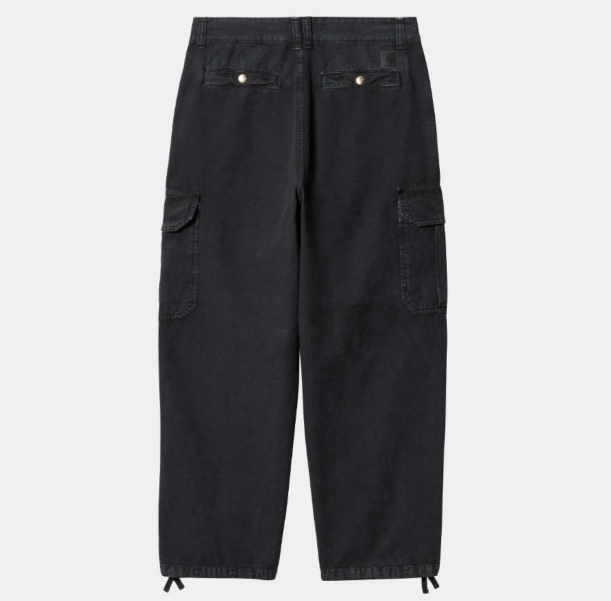 Carhartt WIP Stanton Cargo Pant Black Stone Washed