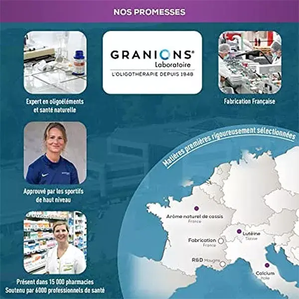 Granions Vitamineris Senior 1000mg + Vitamina C, Colina - 30 comprimidos