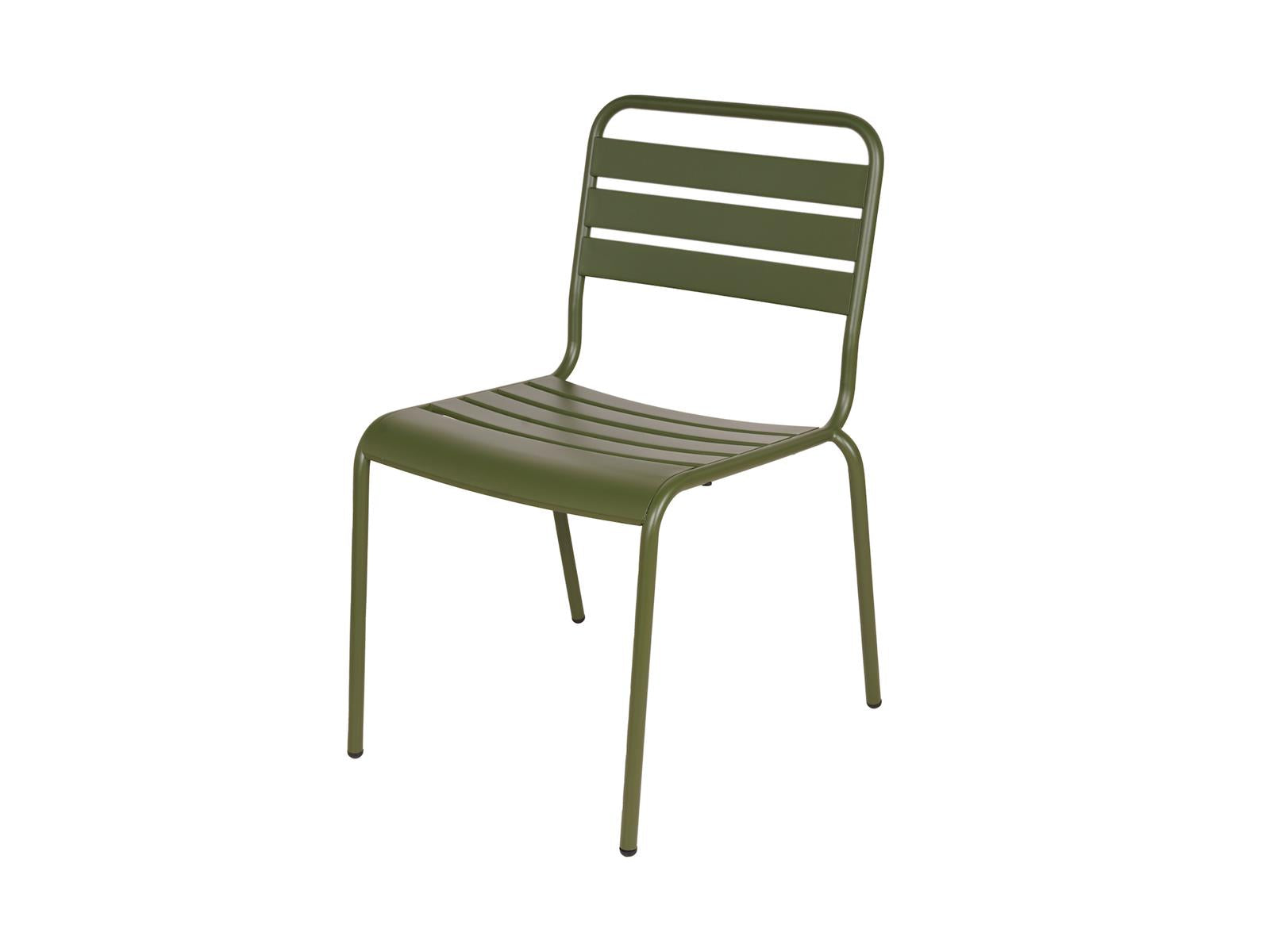 Metalen tuinset Max olijfgroen 150 cm
