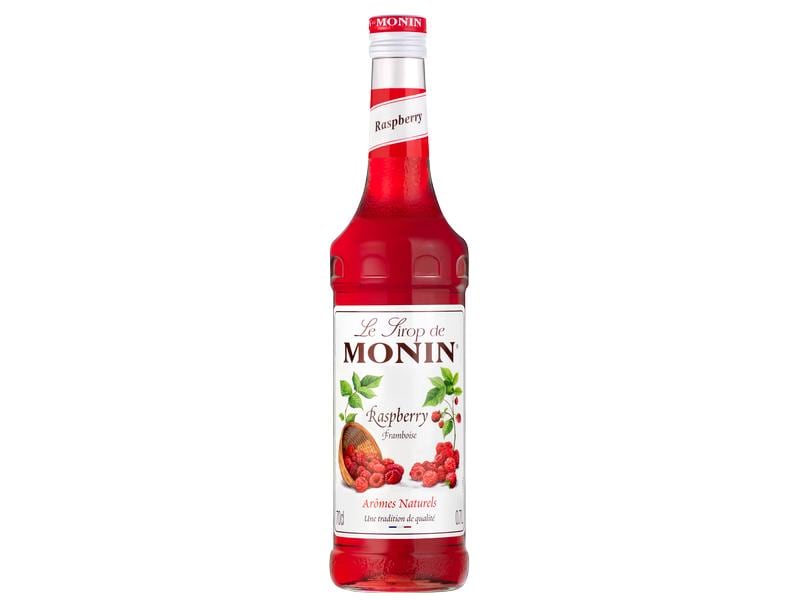 Monin Sirup Himbeer 0.7 l Aromatischer Sirup mit Himbeergeschmack