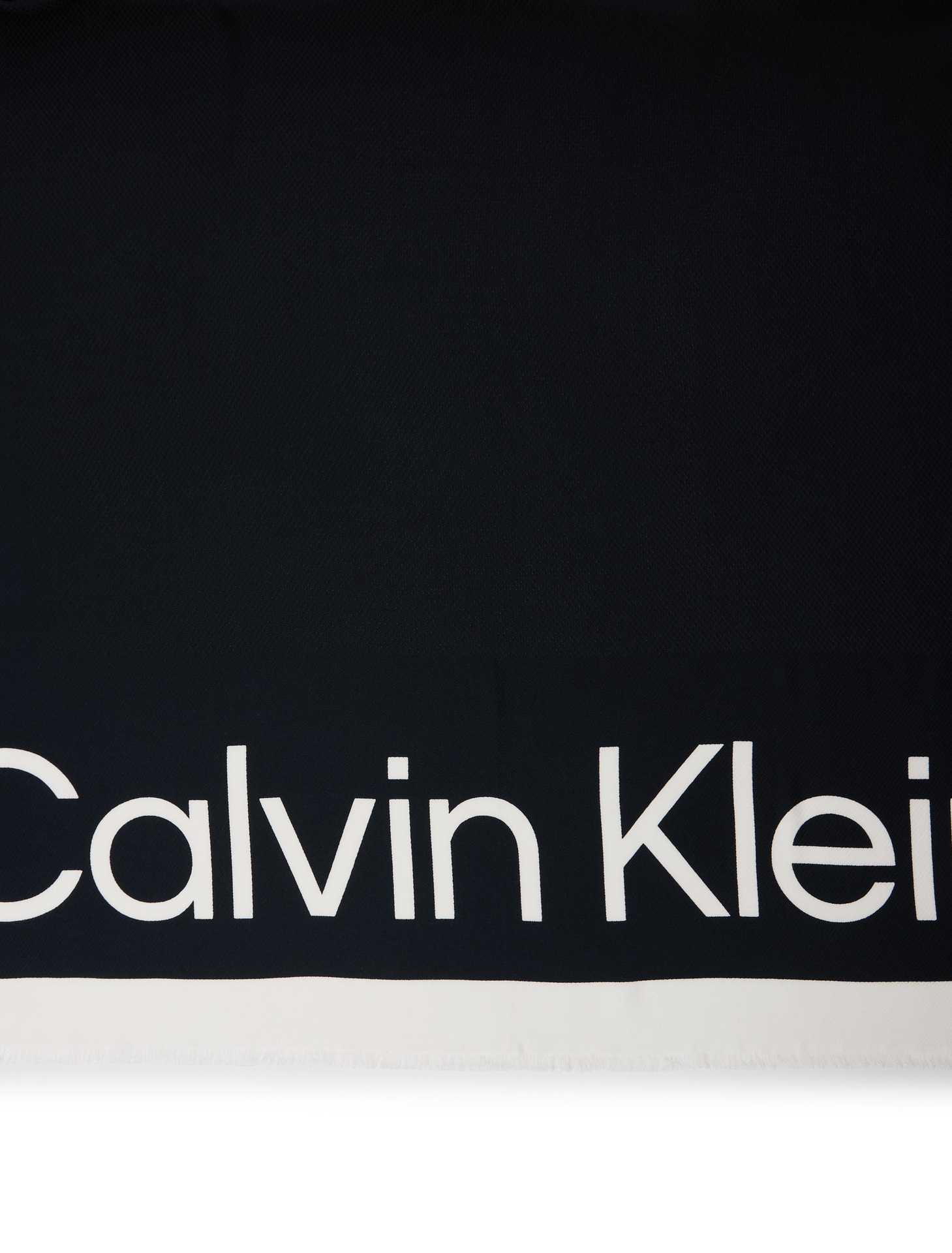 Calvin Klein Modeschal »BOLD LOGO CONTRAST SCARF«, mit Markenlogoprint