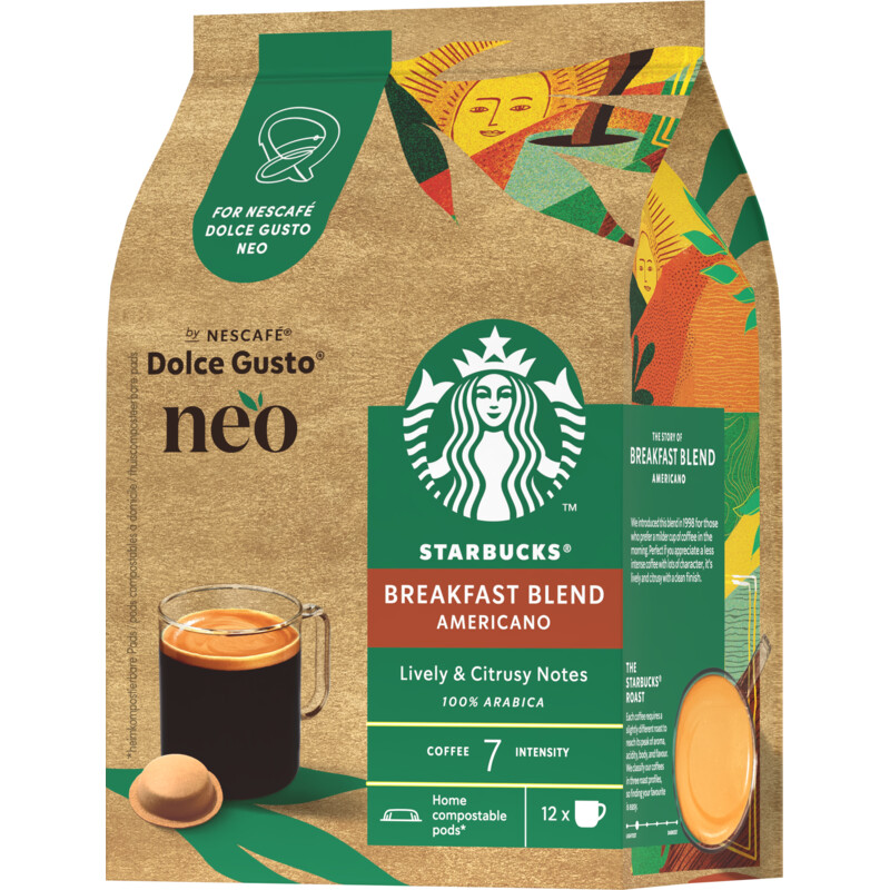 Nescafé Dolce Gusto Neo breakfast blend Americano Capsules