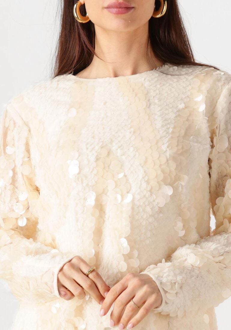 creme second female blouses glimmer blouse
