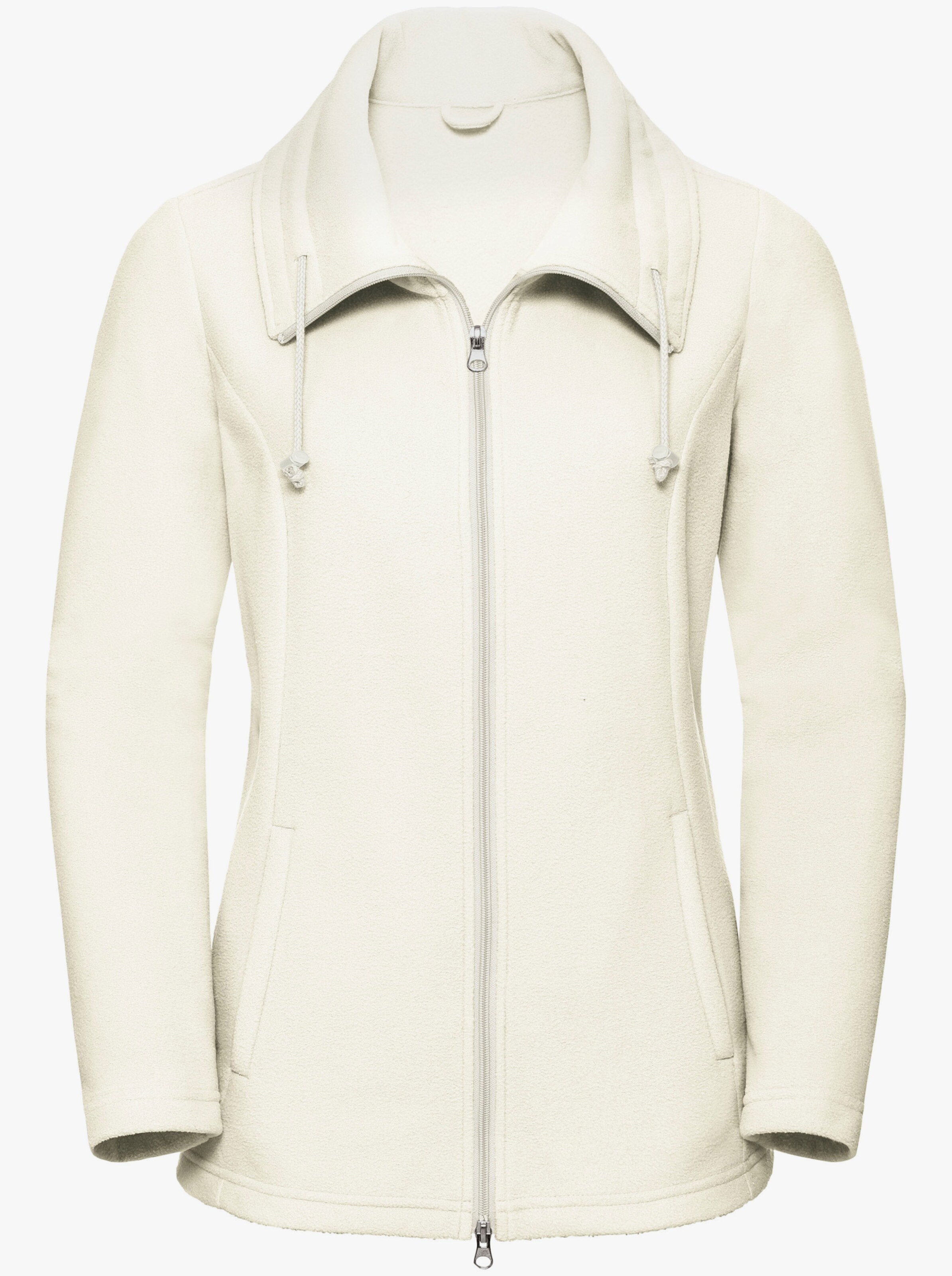 Fleecejacke mit 2-Wege-Reißverschluss