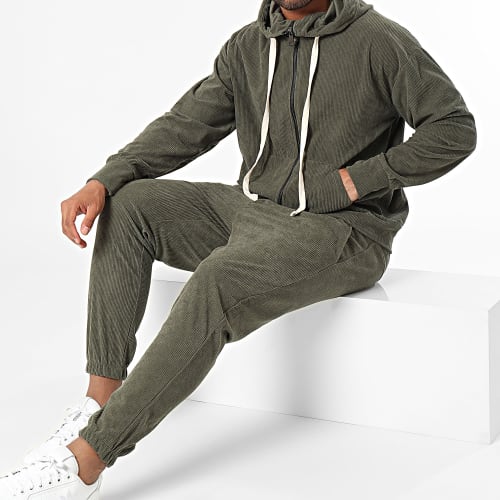Ensemble De Survetement Vert Kaki