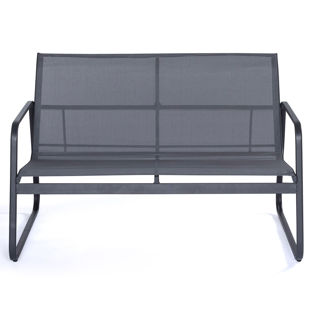 Pratik Garden Salon de jardin 4 places gris