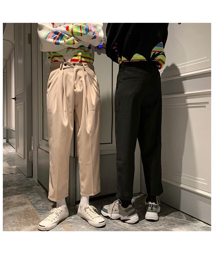 Nightbell - Cropped broek met rechte pijpen