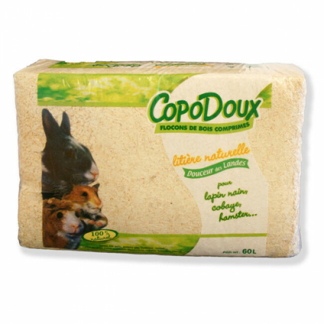 Litière en copeaux Copodoux Gasco