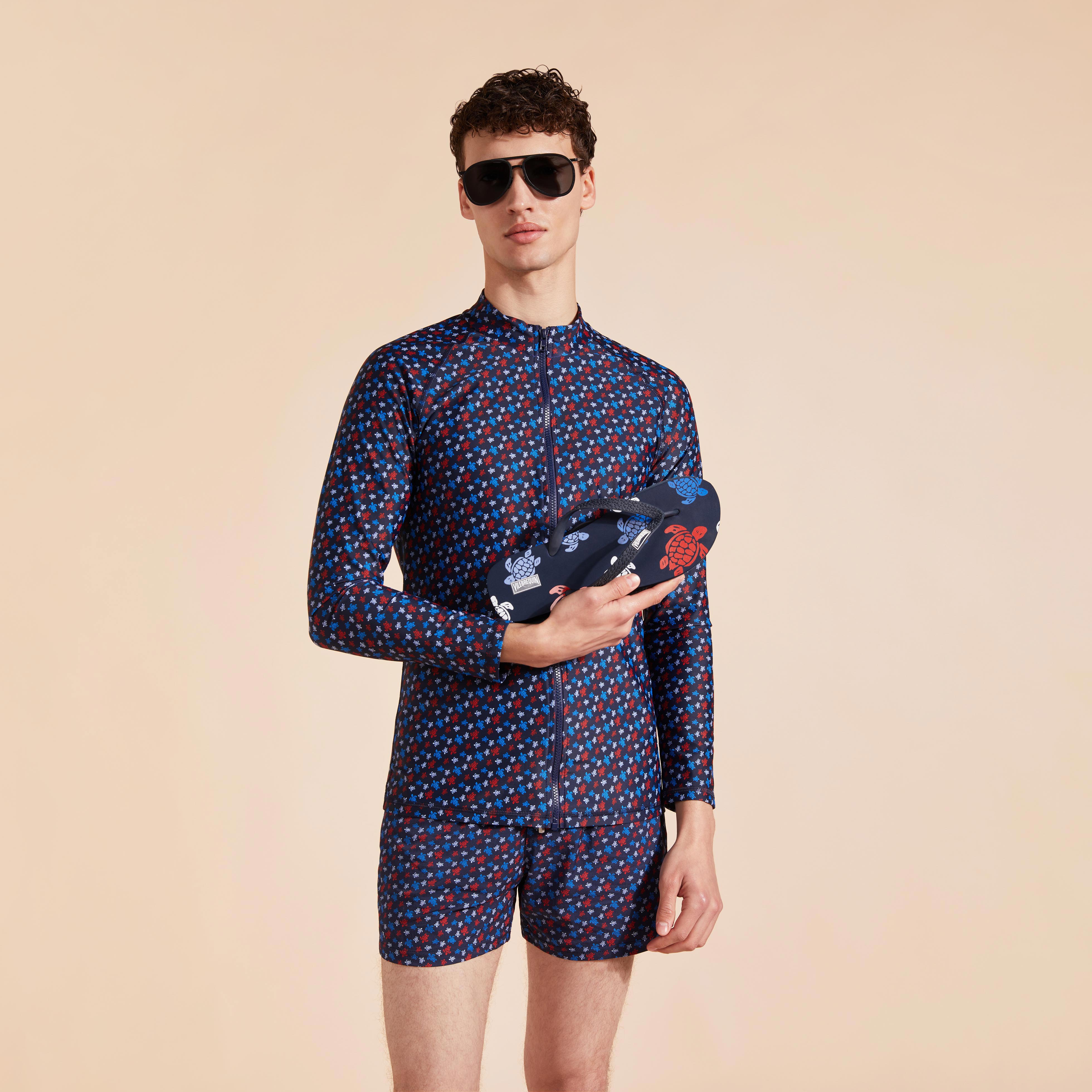 Tongs de Plage Homme Tortues Multicolores