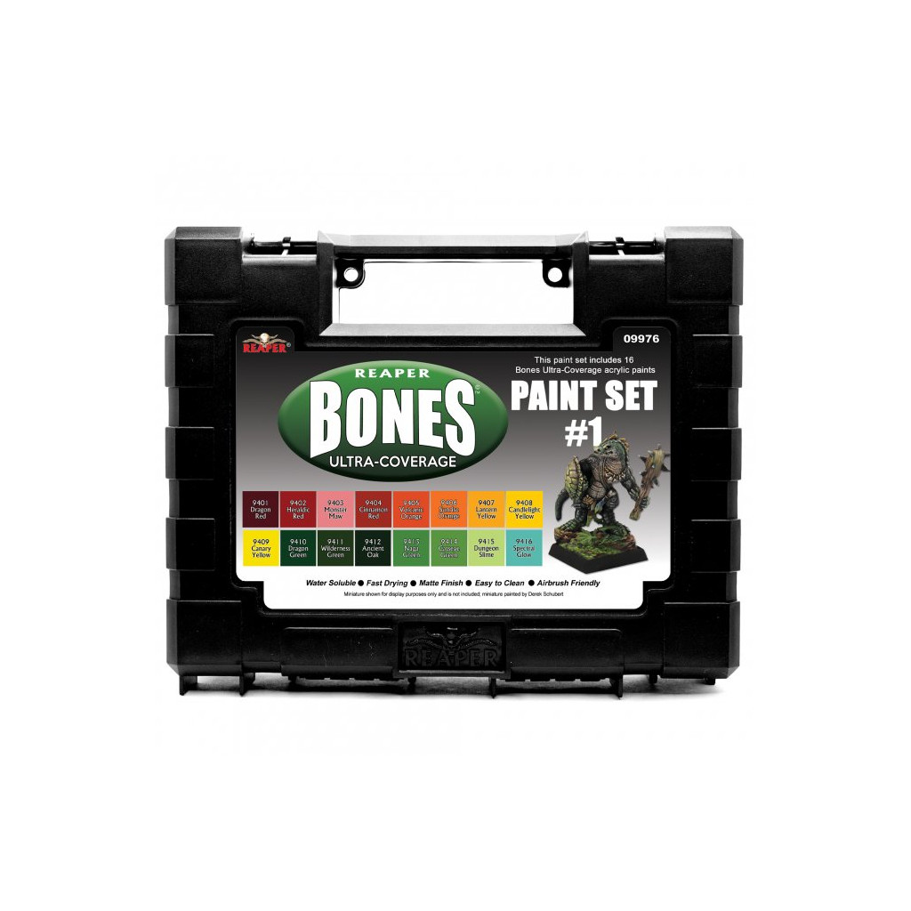 Reaper Master Series Paints: Ultra-Coverage Paints: Set n°1