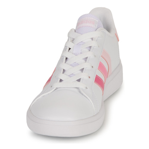 Adidas Sportswear - GRAND COURT 2.0 K - Blanc / Rose