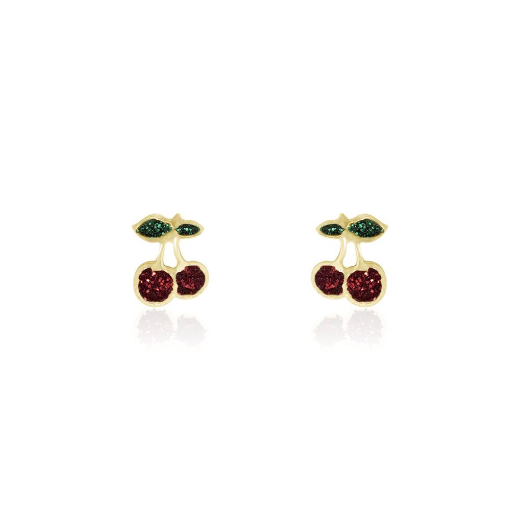 Boucles D'oreilles Puces Or Jaune Segonde