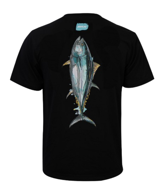 T-shirt Casual à Manches Courtes BKK Tuna Black