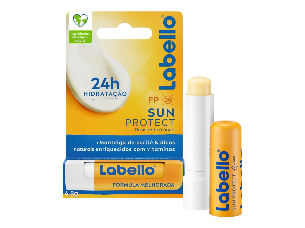 BATOM DE CUIDADO DOS LÁBIOS SUN PROTECT LABELLO 55 ML