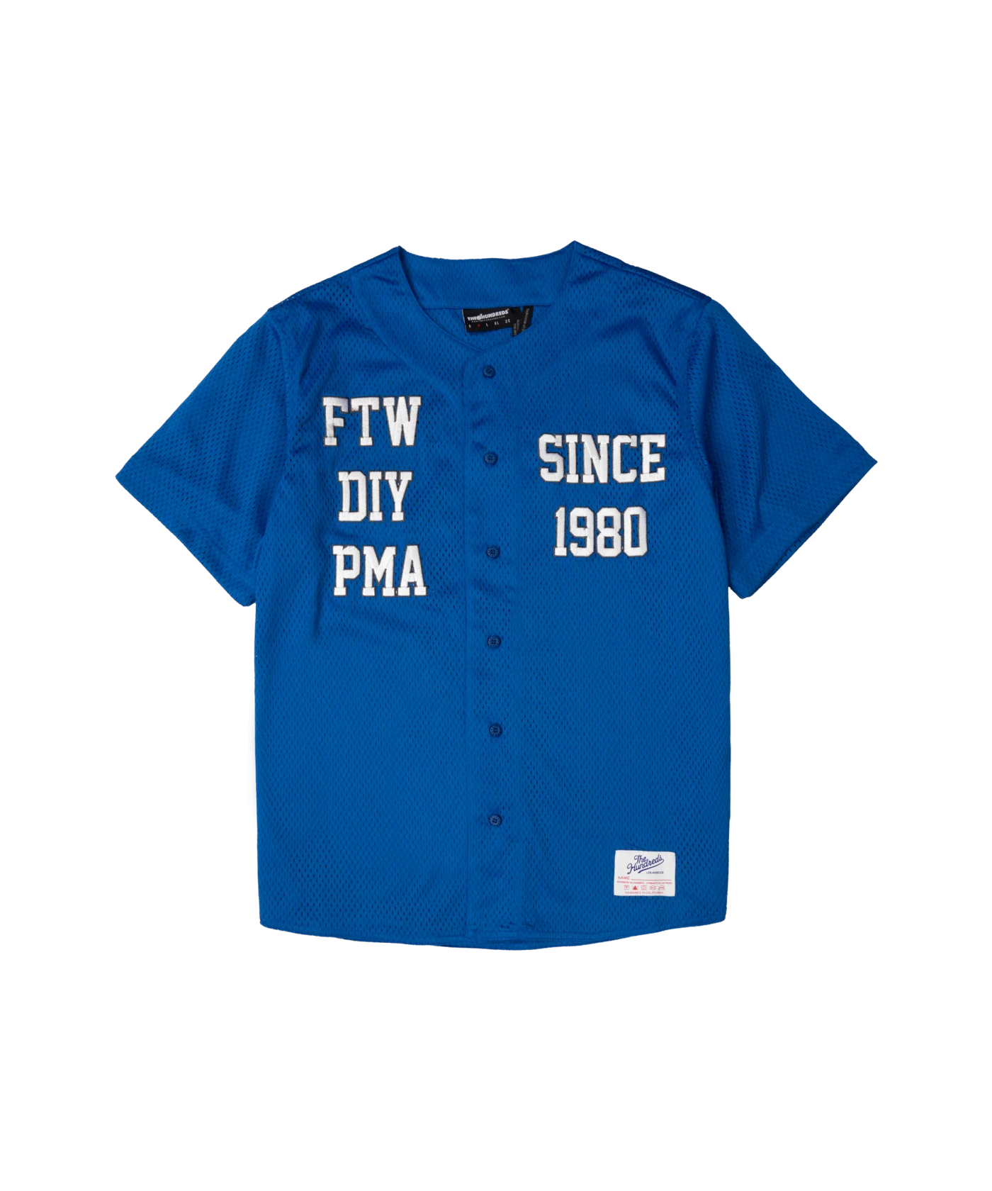 The Hundreds Roster Baseballshirt Blau