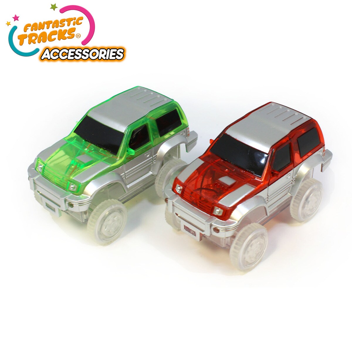 Fantastic Tracks® Autorennbahn Rennstrecke 516 Teile Fantastic Tracks Mega Set