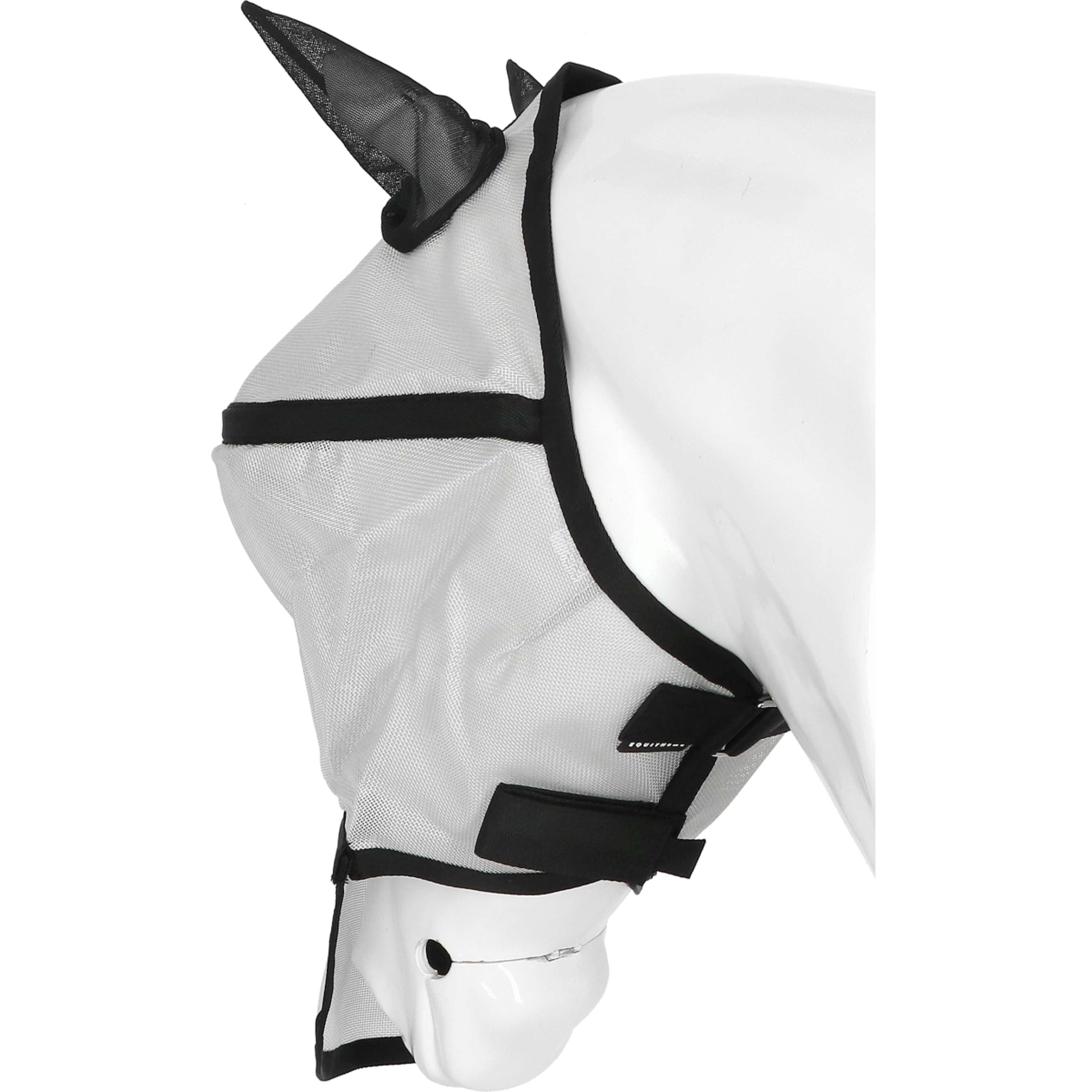 EQUITHÈME Vliegenmasker Protec met UV-Bescherming Zilver