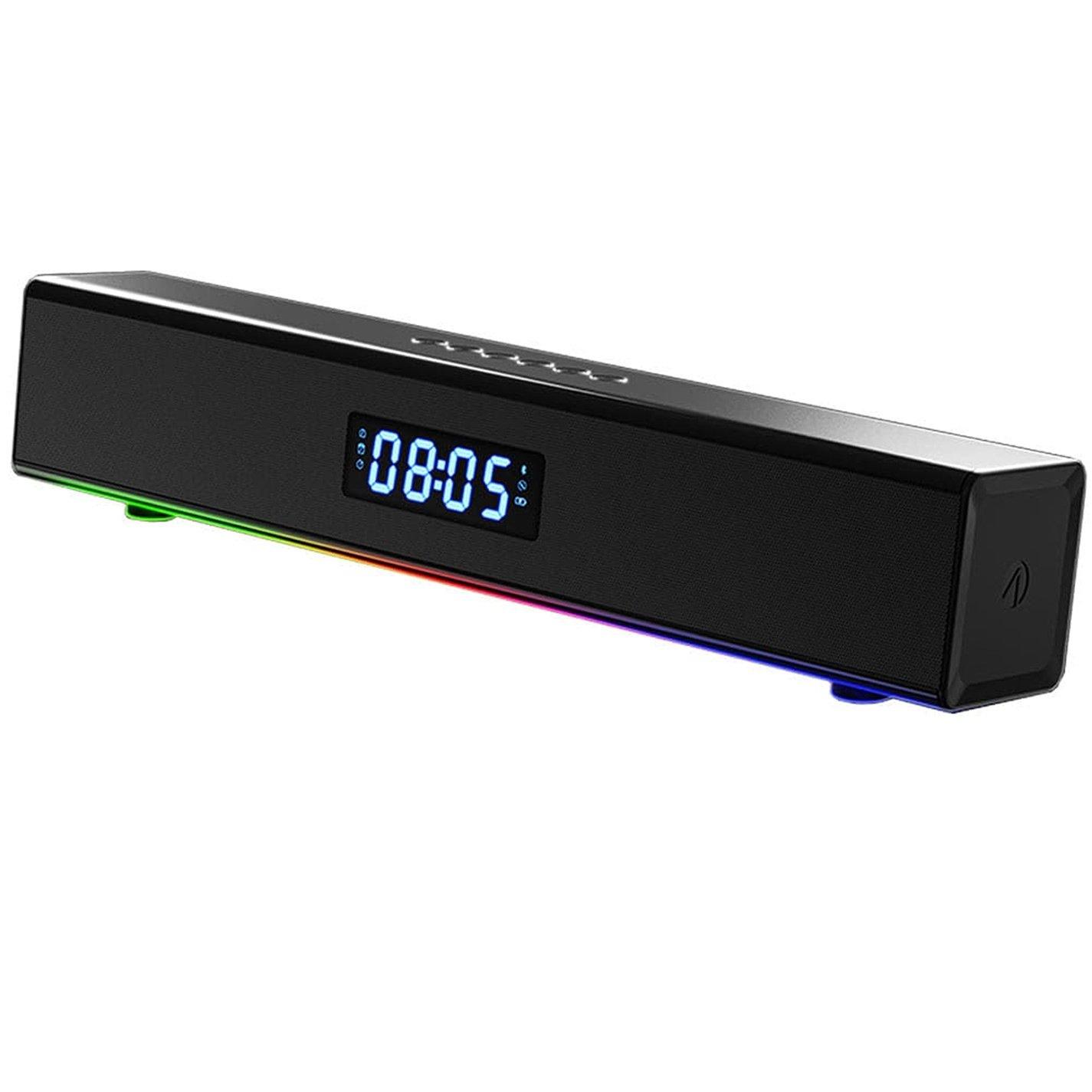 Stealth GAME LED Light Up Rechargeable Portable Soundbar for Gaming Music and Movies