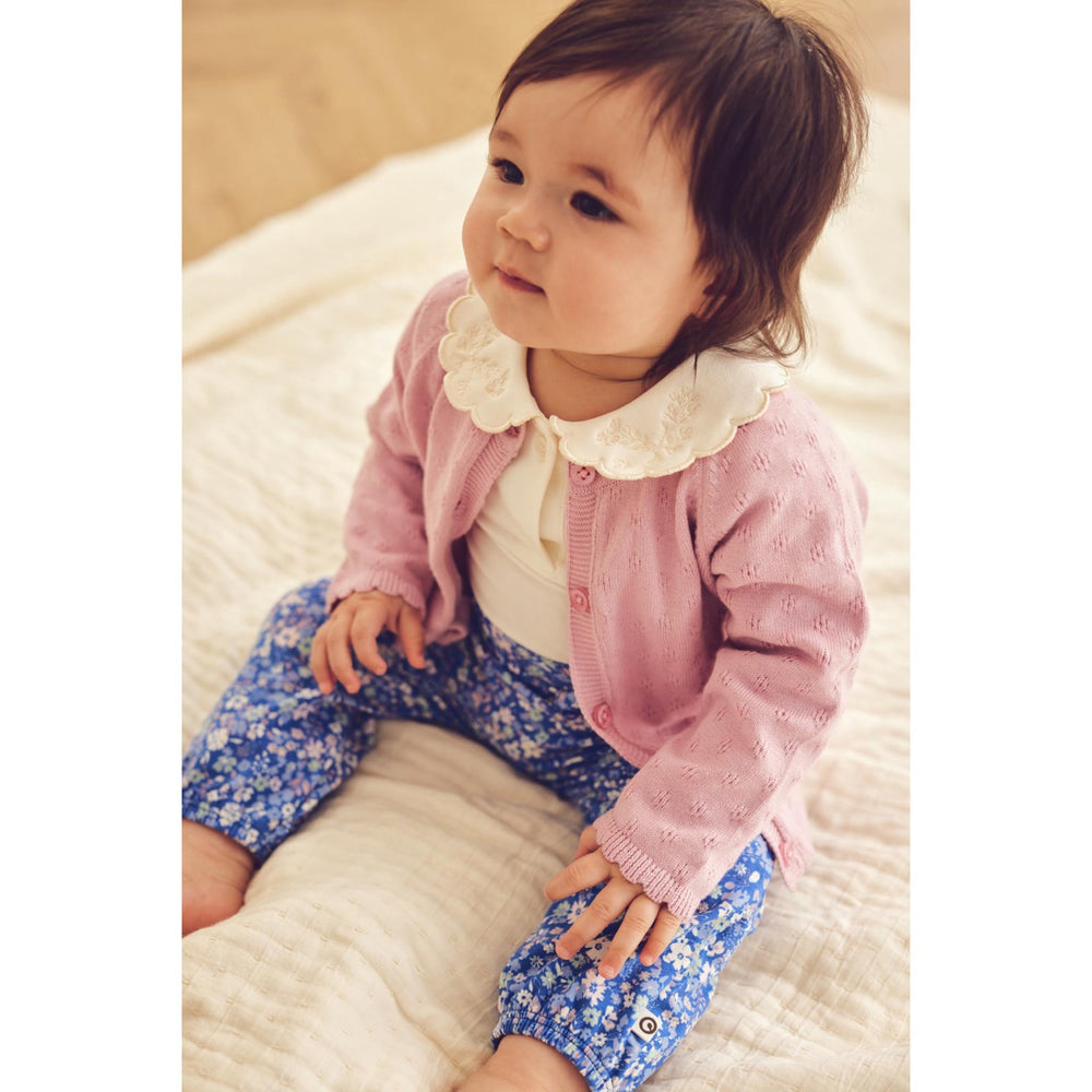 Køb Müsli Azure Blue/ Nectar/ Tofu Primrose Knot Bukser Baby