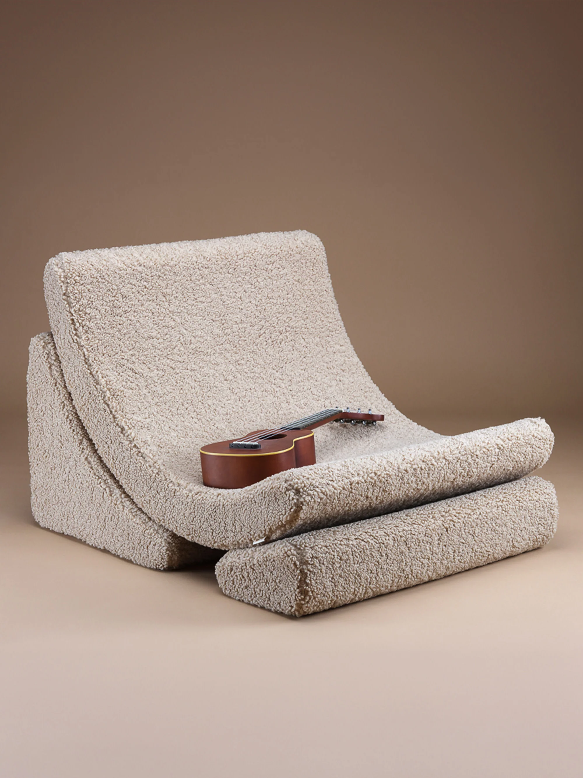 Handgemaakte teddy kinderfauteuil Moon