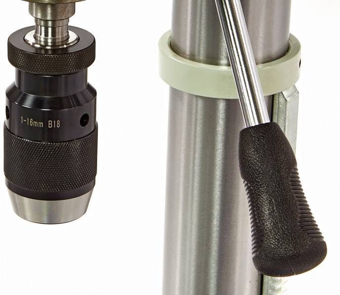 HBM - PROFI Kolomboormachine - Staal - 25 mm Boorcapaciteit - 750 Watt
