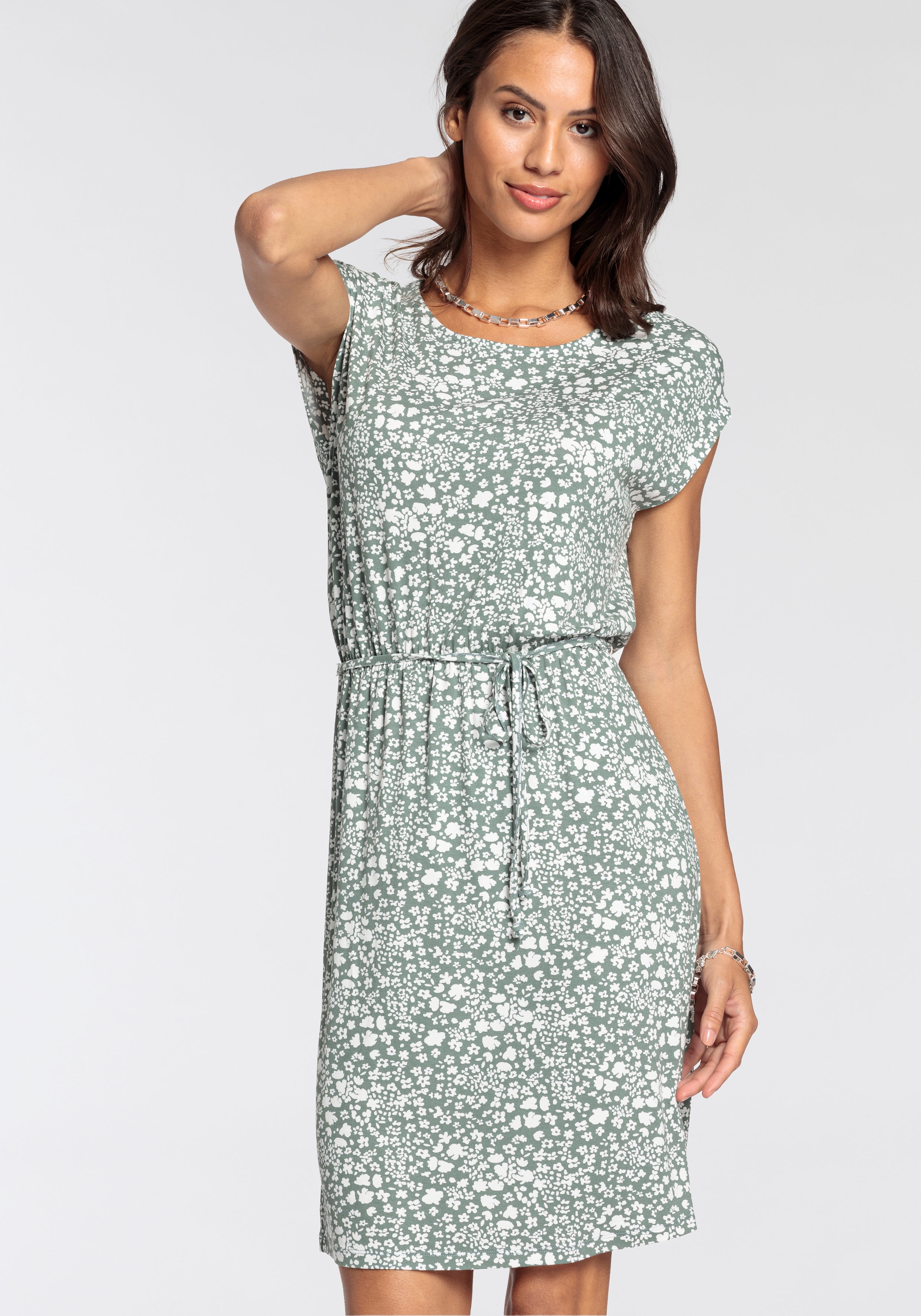 Laura Scott Sommerkleid Mini-Länge,  lässiger, eleganter Stil