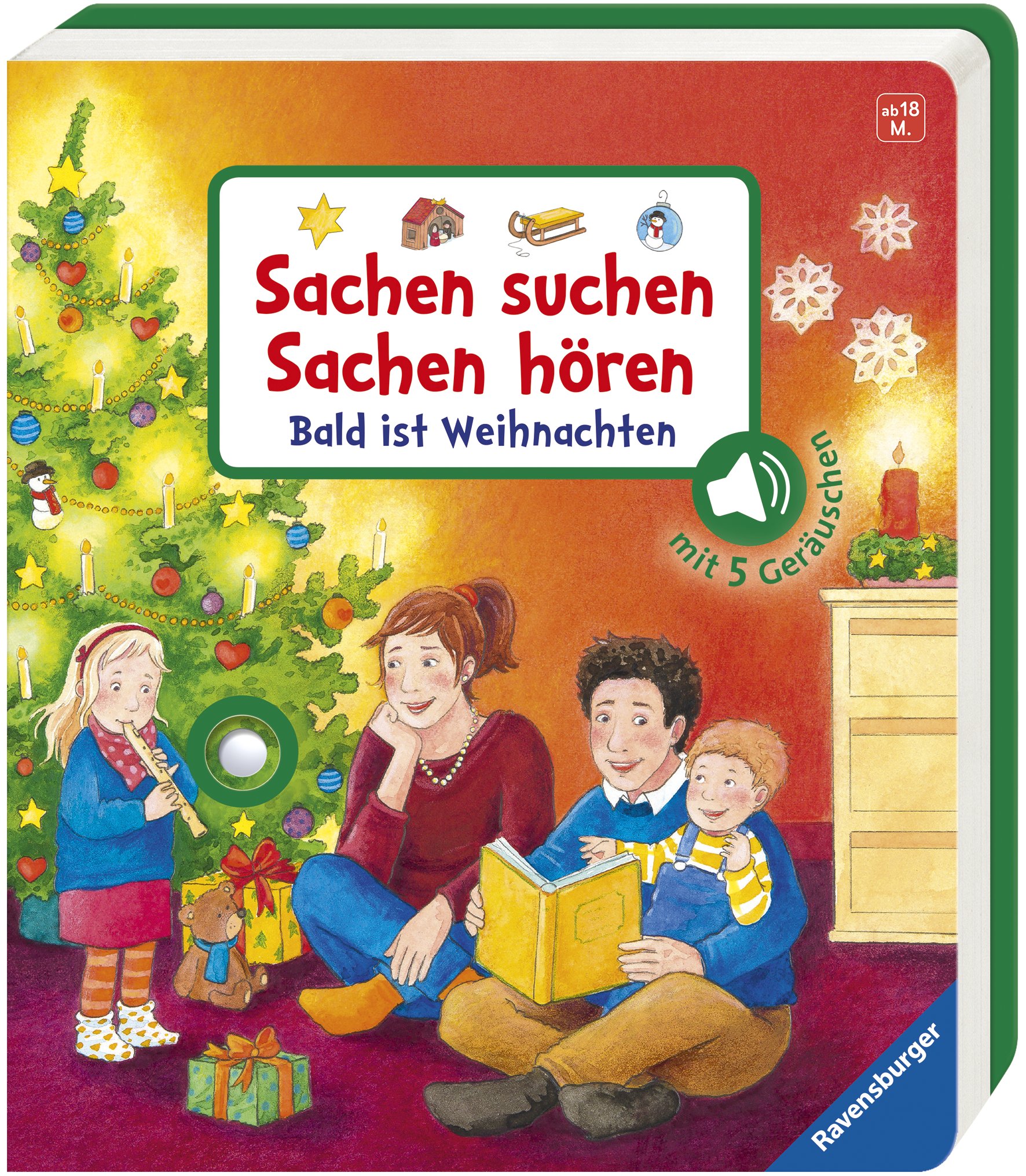 Sachen suchen, Sachen hören: Bald ist Weihnachten, m. Soundeffekten