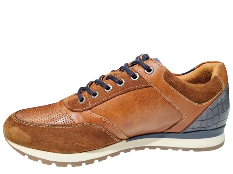 Australian Footwear Niagara Leather DF6 Cognac Blue