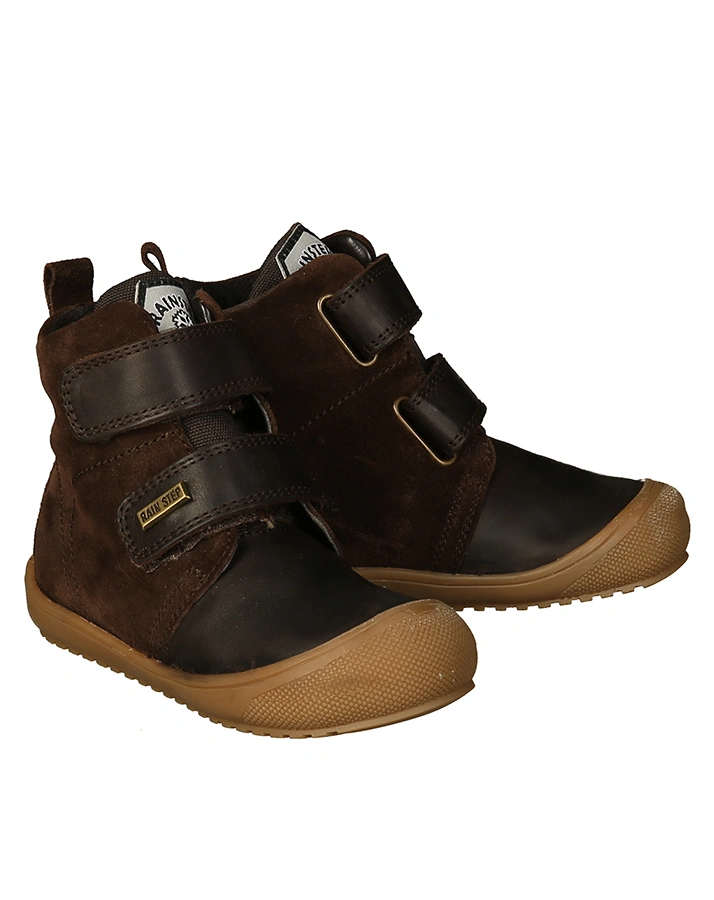Lauflern-Booties KLAUSEN gefüttert in dunkelbraun