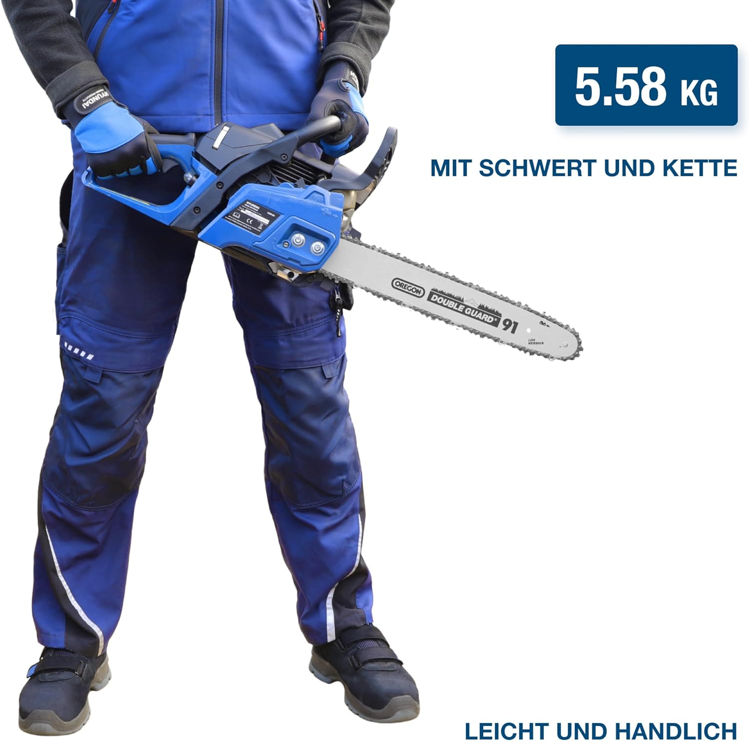 HYUNDAI Benzin-Kettensäge CS3616G | 40 cm/16