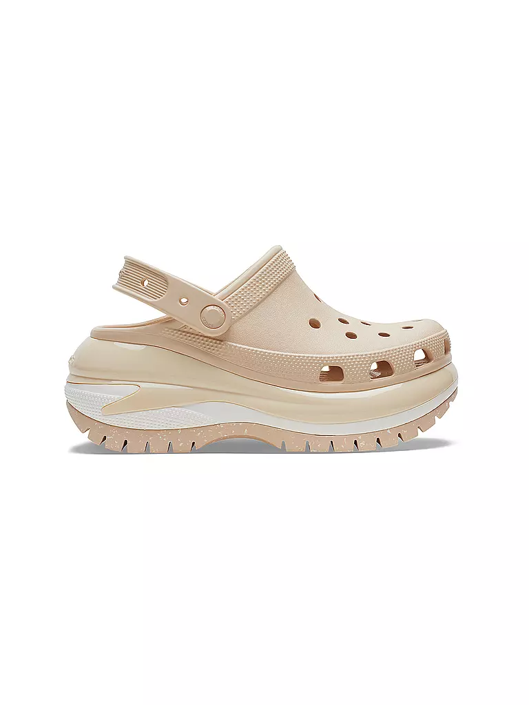 CROCS Pantoletten MEGA CRUSH CLOG beige