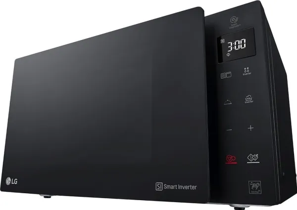 LG NeoChef MH6535GIS - Mikrobølgeovn med grill - 25 liter - 1100 W - sort