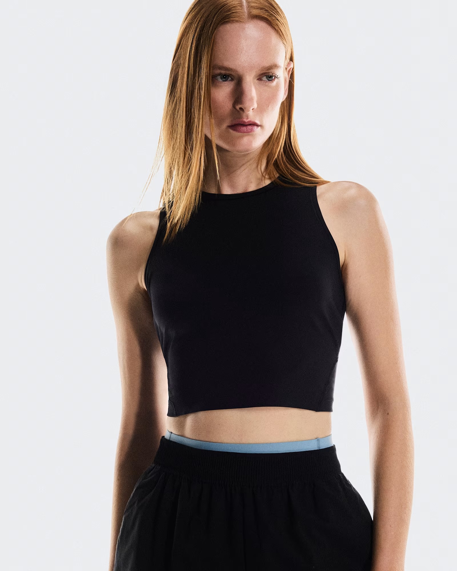 Studio Crop Dame Black